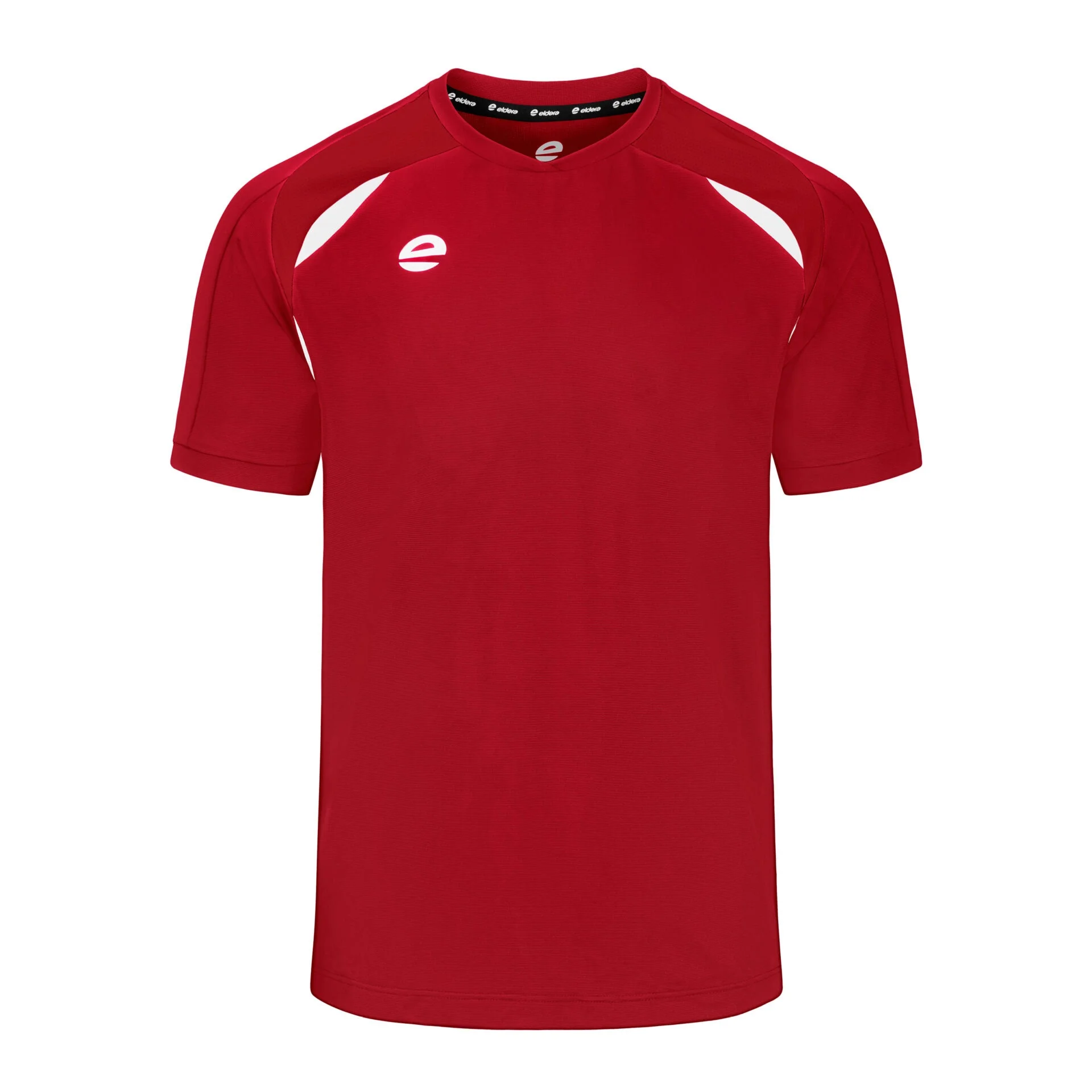TEE-SHIRT PULSION ROUGE/BLANC