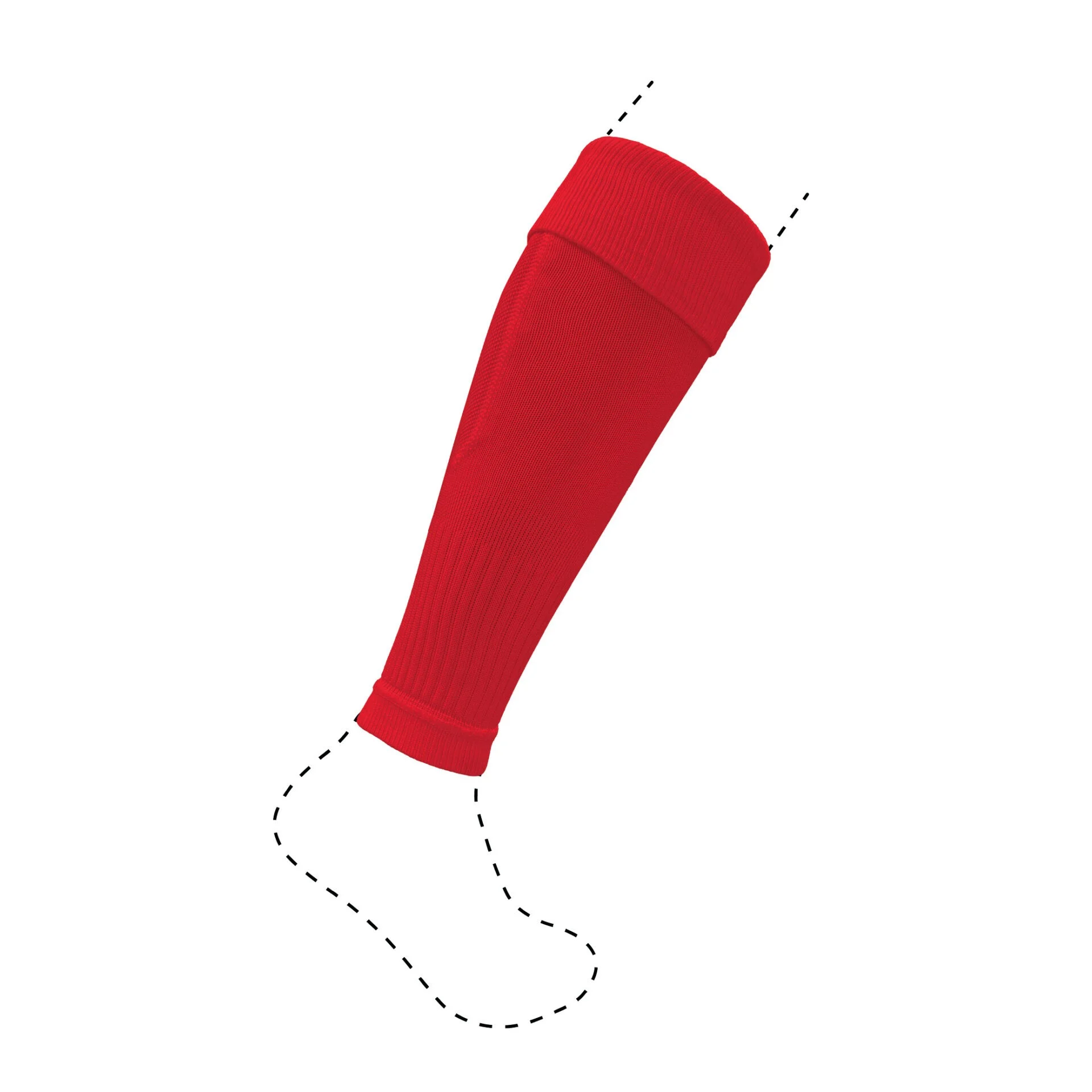 CHAUSSETTE SANS PIED ROUGE